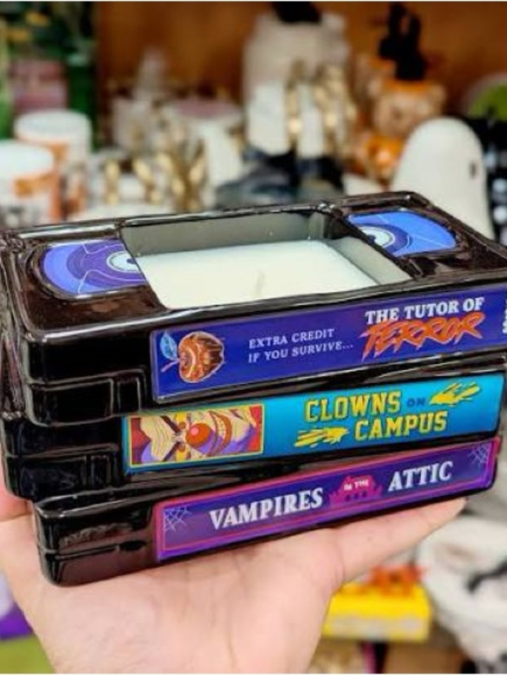 ISO GOODIES Halloween candle